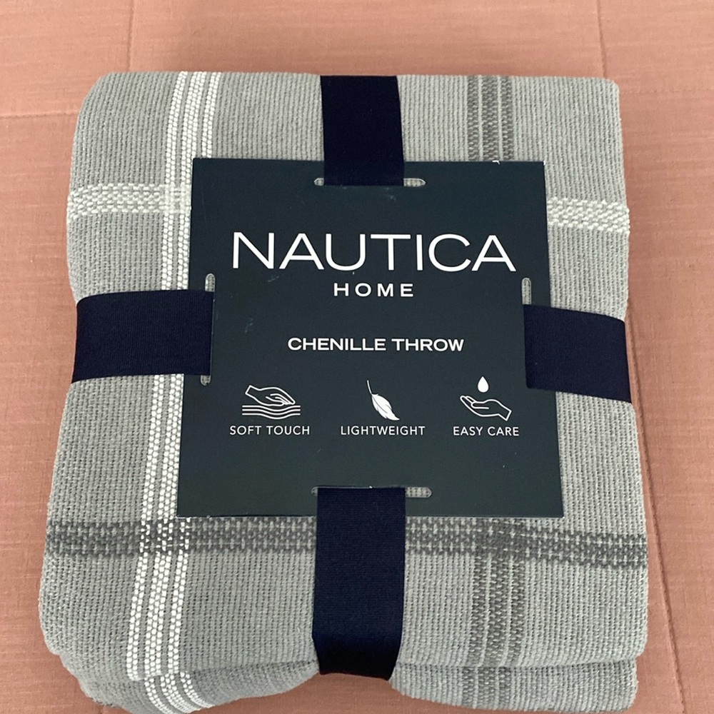 Nautica Chenille Throw